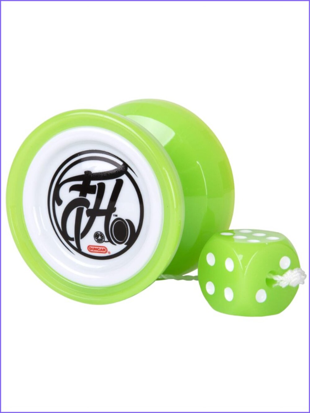 Duncan Plastic Yo-Yo Freehand Advanced Level - Green New Sealed For Age 8+